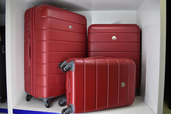 Hard Red Luggage